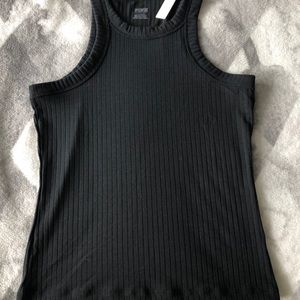 Black tank top